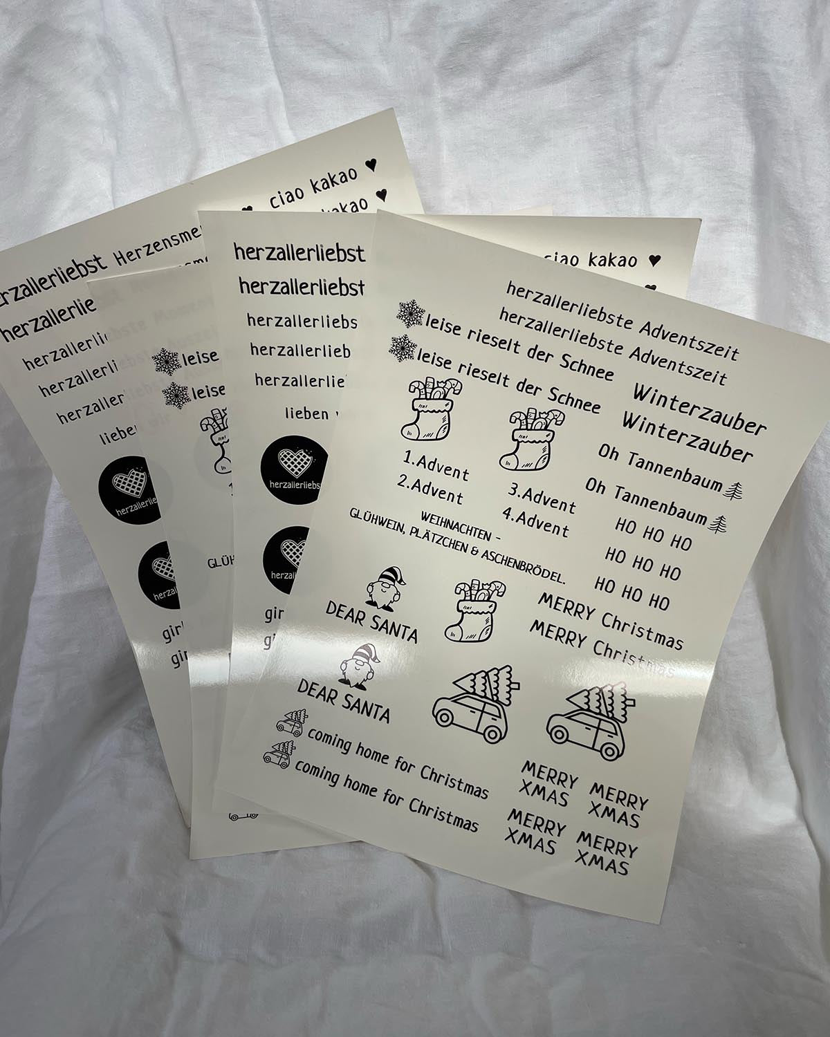 XMAS EDITION - DIY KERZENSET HOLZUNTERSETZER, BLOCKKERZE & PRESET KERZENTATTOOS