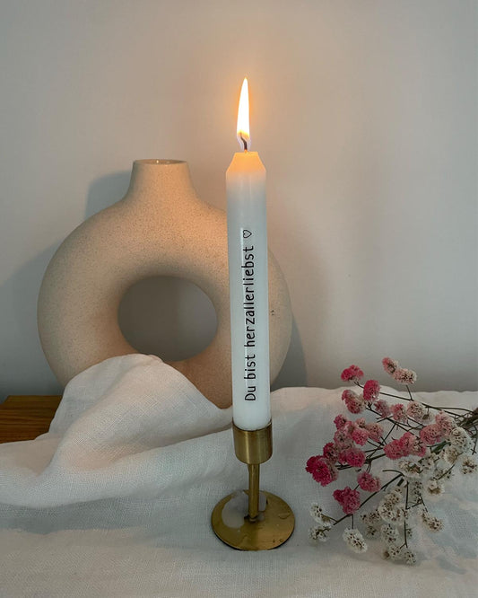 SET 4 STABKERZEN MIT KERZENTATTOOS