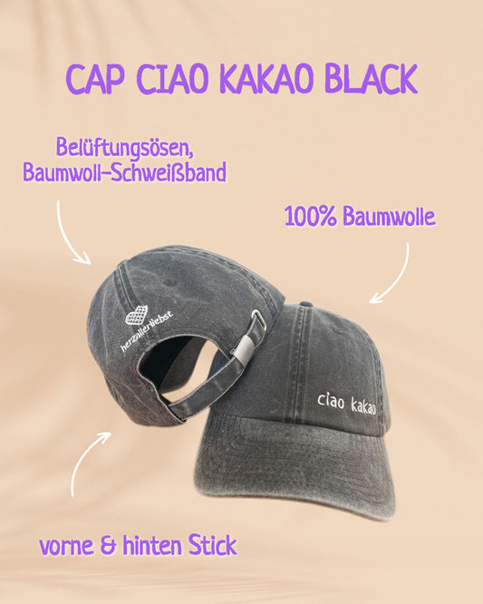 CAP CIAO KAKAO BLACK